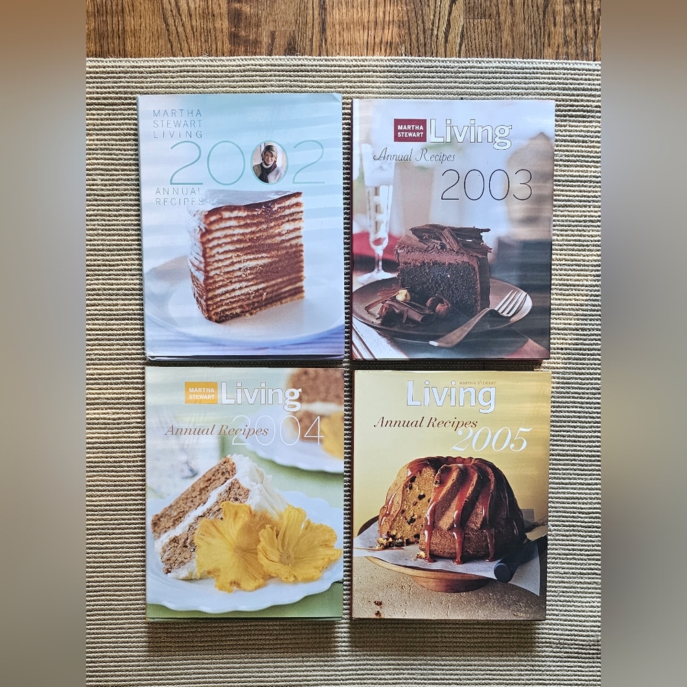 Martha Stewart Living Annual Recipes 2002-2005. Martha Stewart Living Magazine.